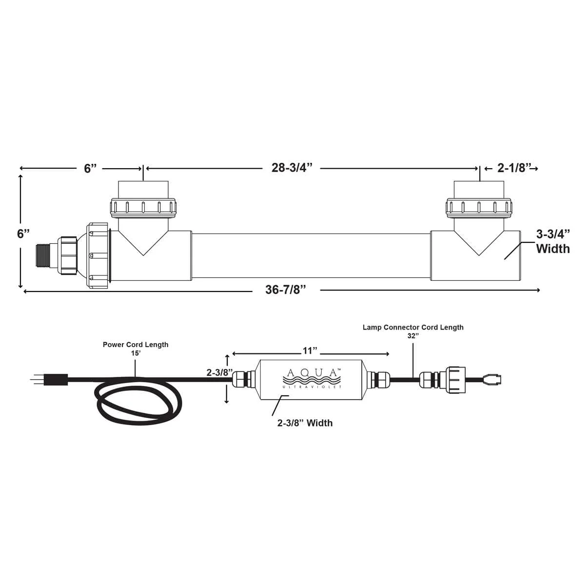 40 Watt Classic UV Sterilizer - Aqua Ultraviolet - Image 3