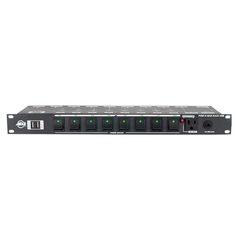 ADJ POW-R Bar RACK USB Rackmount Power Supply