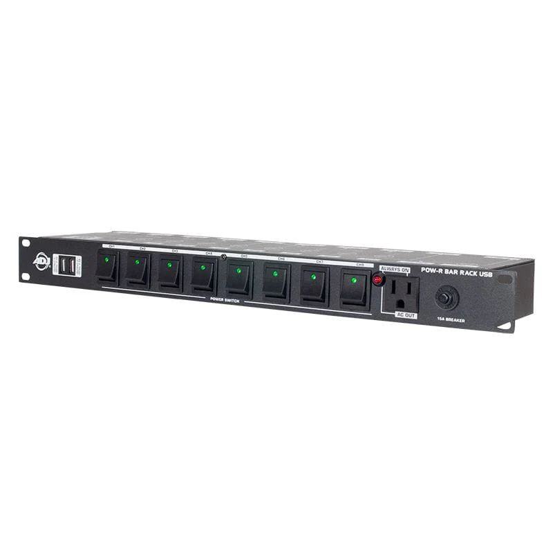 ADJ POW-R Bar RACK USB Rackmount Power Supply - Image 2