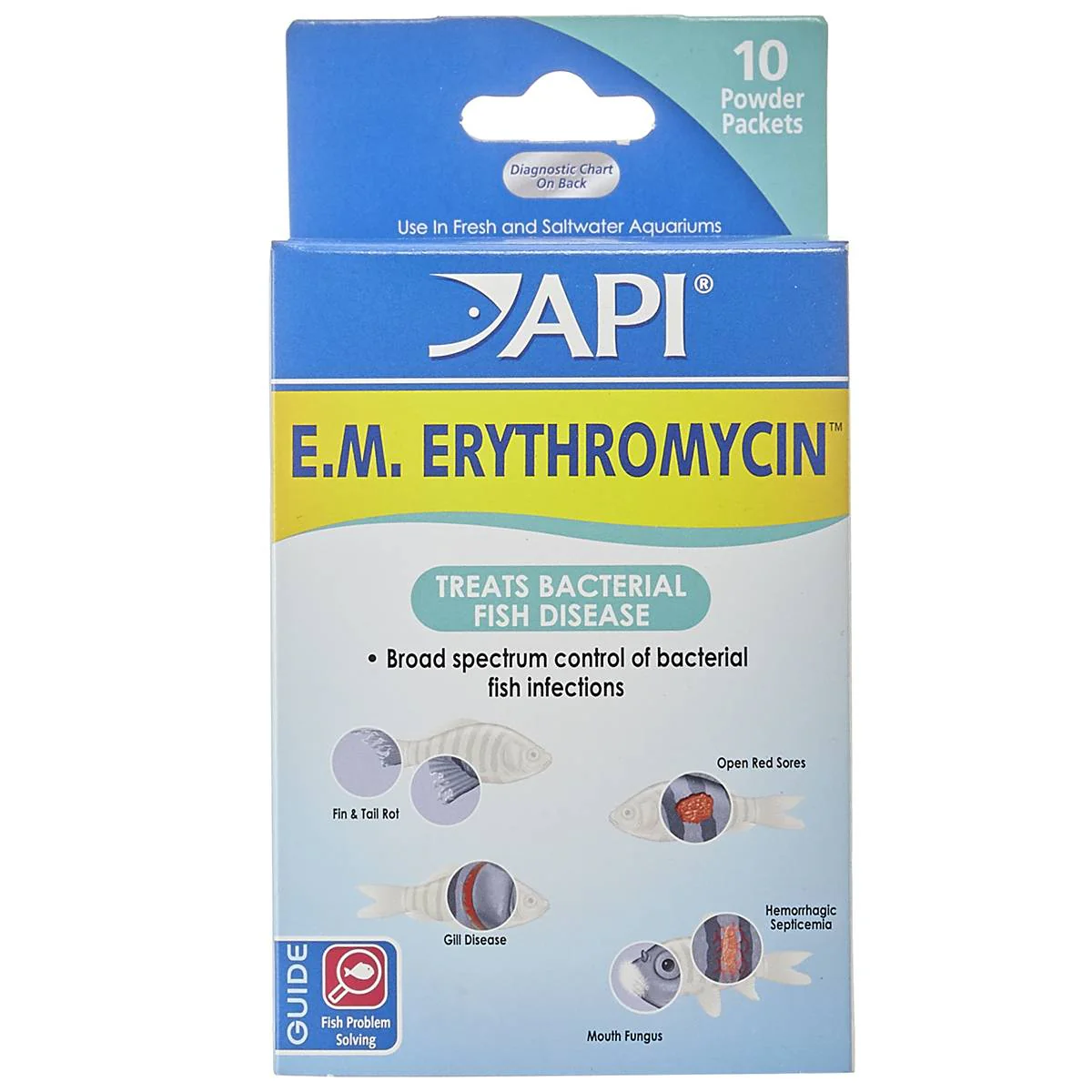API EM Erythromycin Medication - 10ct Powder Packets - Image 2