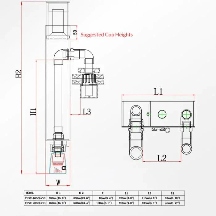 Classic 1000 HOB Protein Skimmer - Reef Octopus - Image 4