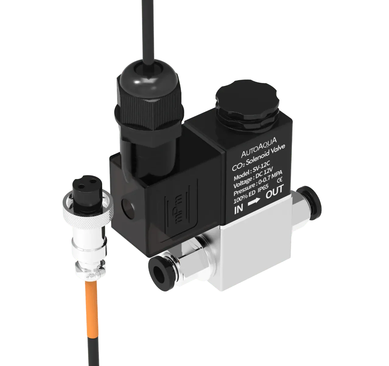 Hydros DC CO2 Solenoid Valve - Hydros - Image 3