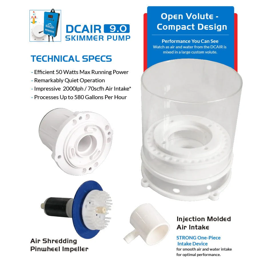 IceCap K3-250 OVP In-Sump Protein Skimmer - Image 3