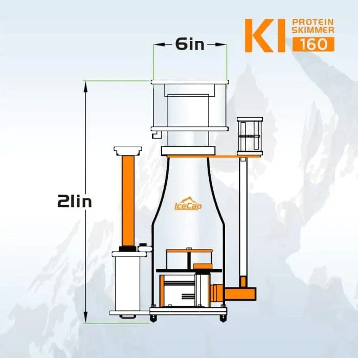 K1-160 In-Sump Protein Skimmer - IceCap - Image 4