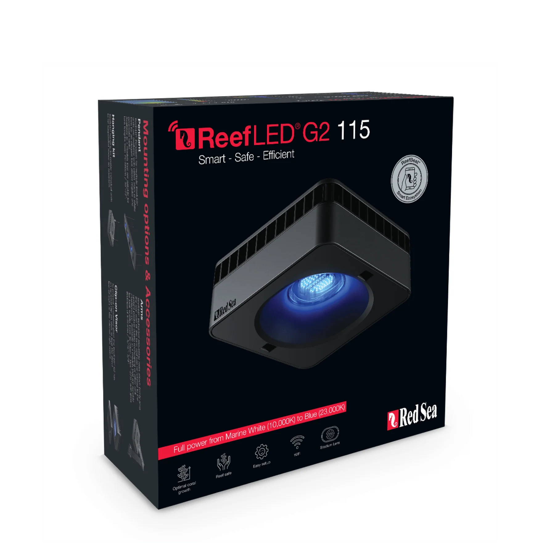 ReefLED G2 115 LED Light Fixture - Red Sea - Image 3