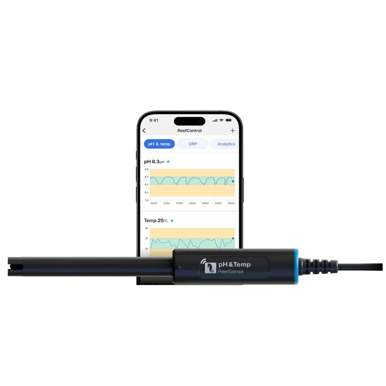 ReefSense pH & Temp Probe - Red Sea