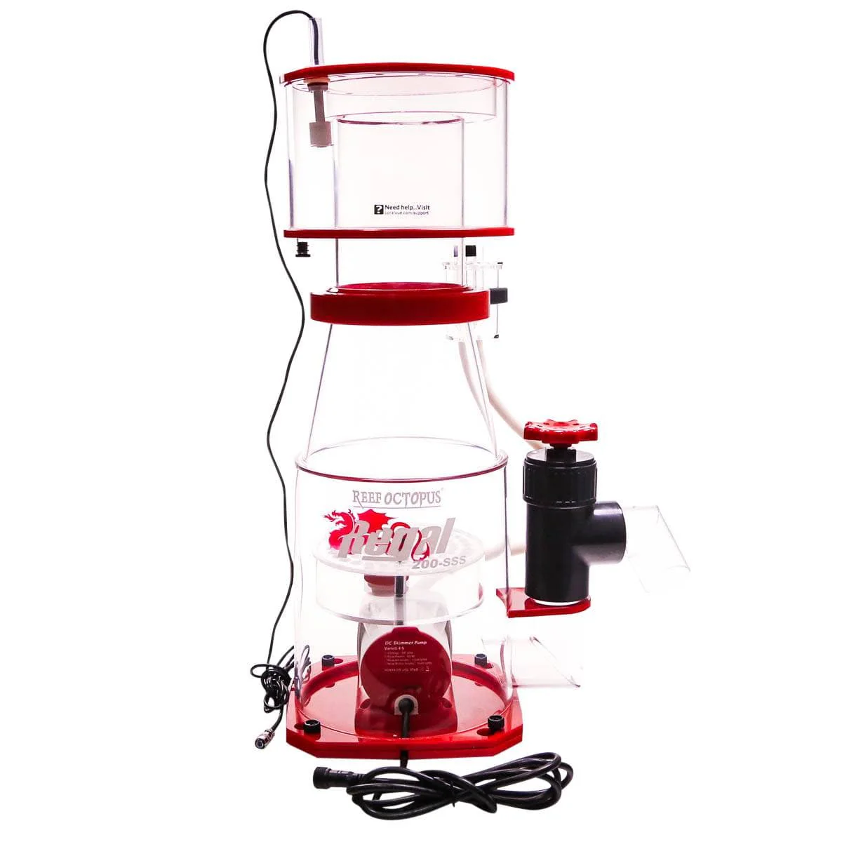 Regal 200SSS 8" Space Saving Protein Skimmer (VarioS) - Reef Octopus - Image 2