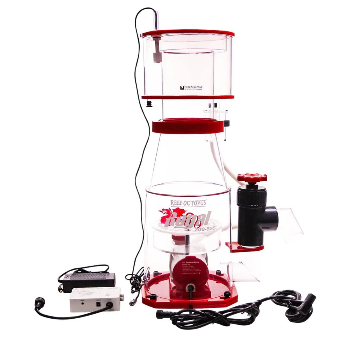 Regal 200SSS 8" Space Saving Protein Skimmer (VarioS) - Reef Octopus - Image 5