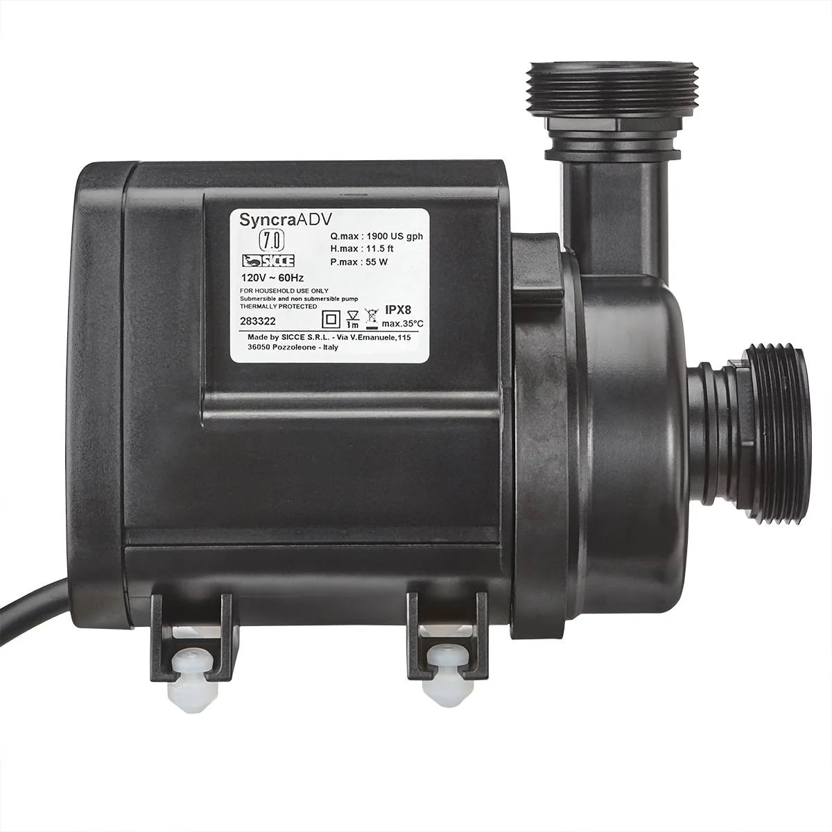 Syncra ADV 7.0 Water Pump - Open Box- Sicce - Image 5