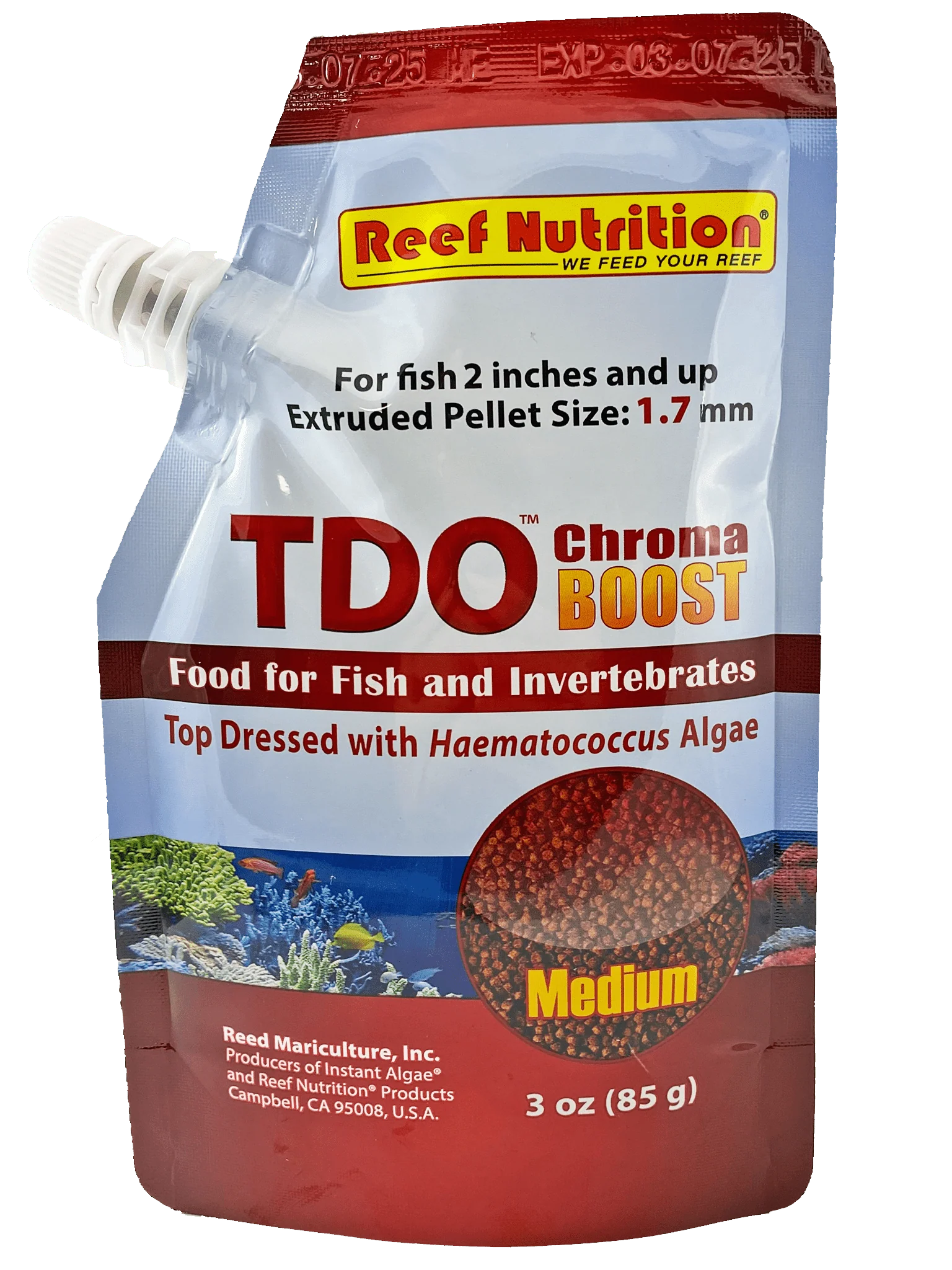 TDO-C2 Chroma BOOST Fish Food - Reef Nutrition - Image 3
